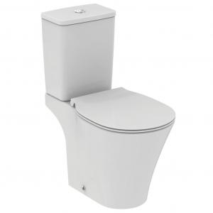 Connect Air rimlles II WC kombi - misa rovný odpad, WC kombi nádrž 4,5/3l, spodné napúšťanie, E017601, E073401