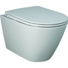 PACK, RAK FEELING RIMLESS WC závesné lesklá biela 52x36 cm,  + WC sedadlo Slow-closing, PA0032